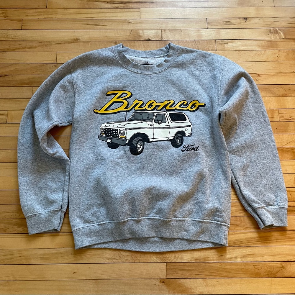 Ford Bronco Graphic Crewneck Sweatshirt